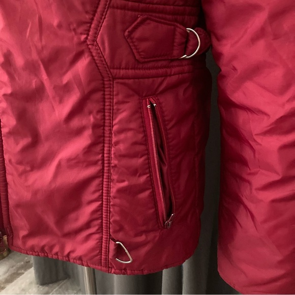 Vintage red ski jacket size M - Picture 4 of 12